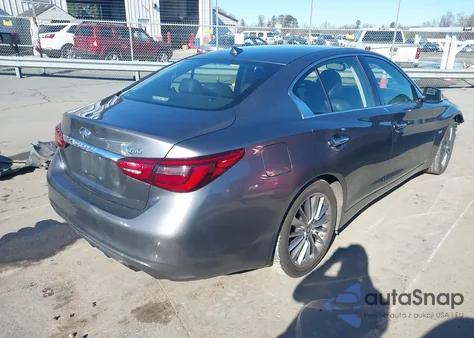 2018 Infiniti Q50 3.0T Luxe from USA, damaged, VIN JN1EV7AP8JM590974